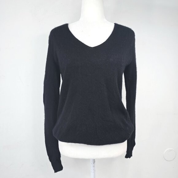 Theory Black Cashmere Sweater - Picture 1 of 7